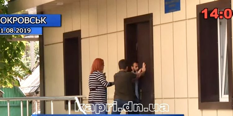 Напад на знімальну групу телеканалу «Капрі»